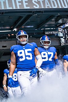 : DEXTER LAWRENCE NEW YORK GIANTS 8X10 SPORTS ACTION PHOTO (TT) :  Sports & Outdoors