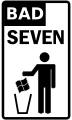 Bad Seven campaign logo
