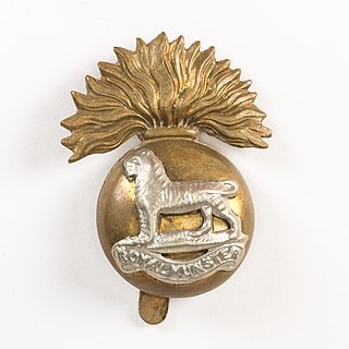 <span class="mw-page-title-main">Royal Munster Fusiliers</span> British Army regiment