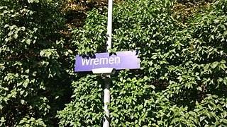 Wremen station railway station in Wremen, Germany