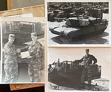 1LT Baker Receives Award from Brigade Cdr and images of 1st prototype version mounted on LREP Tank Baker Bustle Rack - Version1 (Images).jpg