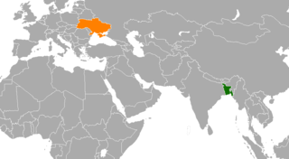 <span class="mw-page-title-main">Bangladesh–Ukraine relations</span> Bilateral relations