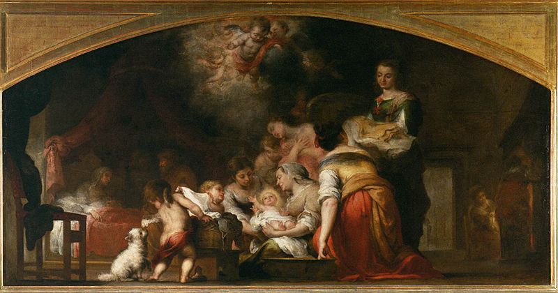 File:Bartolomé Esteban Perez Murillo - Birth of the Virgin - WGA16372.jpg