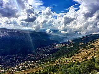 <span class="mw-page-title-main">Baskinta</span> Town in Mount Lebanon Governorate