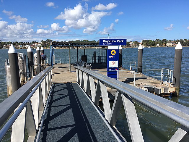 Bayview Park ferry wharf