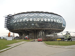 edificio del museo de aeronáutica