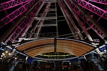 The entrance to the wheel, in 2005 Birmingham Wheel.jpg