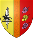 Montussan coat of arms