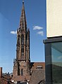 Blick vom Augustinermuseum auf den Münsterturm