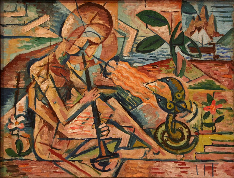 File:Bohumil Kubišta - Fakir Taming Snakes.jpg