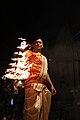 Bow, Ganga Aarti at Dashashwamedh Ghat, Varanasi