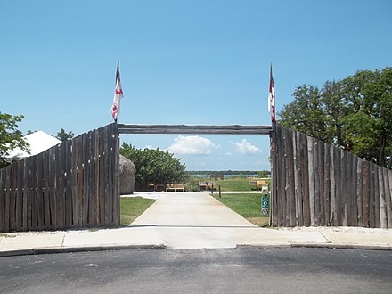 Entrance to the De Soto National Memorial.