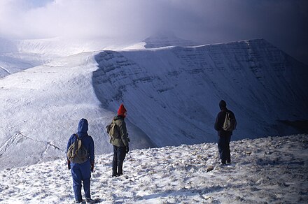 Dangerous underfoot in the Brecon Beacons!