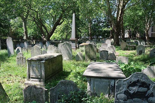 Monuments in Bunhill Fields