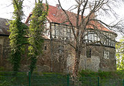 Burggebäude auf der Ringmauer