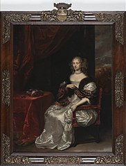 Margaretha von Elverich, genaamd Haes (overl.1678). Echtgenote van 1) Daniel Weyman; 2) Matthias Romswinckel