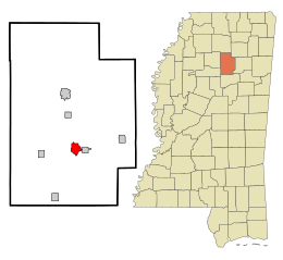 Calhoun City – Mappa