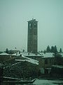 Glockenturm der Basilika San Vittore in Arcisate