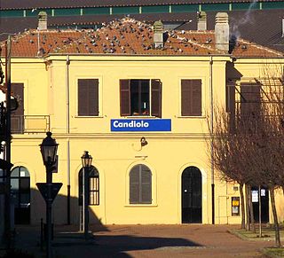 <span class="mw-page-title-main">Candiolo railway station</span>