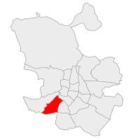 Carabanchel Bölgesi loc-map.svg