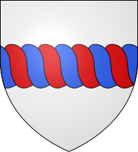 Coat of arms of the Earl of Hyndford, Lord Carmichael and the Carmichael of Carmichael, chief of Clan Carmichael Carmichael arms.svg