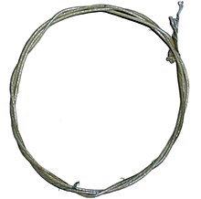 A coil of catgut cello string. Catgut.jpg