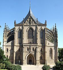 Saint Barbara Church in Kutna Hora, Czech Republic Cathedral St Barbara.jpg