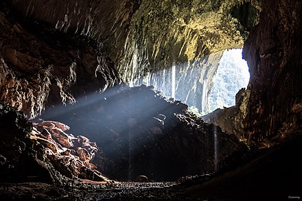 Cave in Gunung Mulu National Park