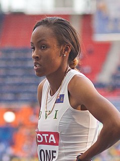 Chantel Malone British Virgin Islands athletics competitor
