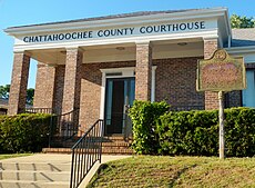 Chattahoochee County, Georgia Courthouse.JPG