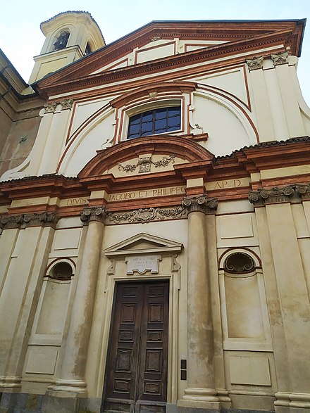 San Giacomo e Filippo Church in Pavia Chiesa dei Santi Giacomo e Filippo (Pavia).jpg