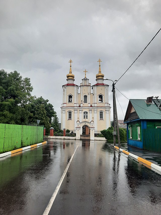 Былы касцёл Найсв. Тройцы і Св. Антонія, цяпер Царква Святой Троіцы ў Себежы