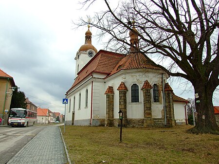 Chyňava, kostel