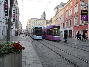 Linz: Districts, Infrastructures, Histoire