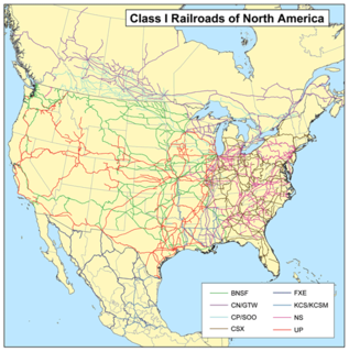 Railroad classes United States classification system for railroads