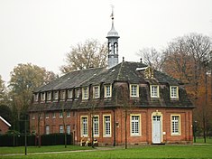 De kerk van Kasteel Clemenswerth