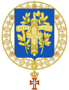 Albert Lebrun és René Coty (Krisztus Legfelsőbb Rendje) címere .svg