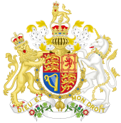 Coat of Arms of British Monarch (Golden Fleece Variant).svg