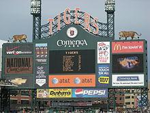 Stadium scoreboard Comerica Park scoreboard.jpg