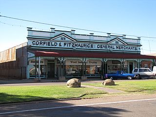 <span class="mw-page-title-main">Corfield & Fitzmaurice Store</span> Historic site in Queensland, Australia