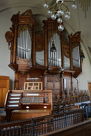 Coswig (Sachsen), Peter-Pauls-Kirche, Gebrüder Jehmlich-Orgel.jpg