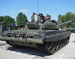 Хорватський M-84A4 у Карловаці в 2009 р.