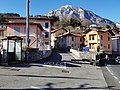 Monte Crocione in the background of the building in Croce di Menaggio