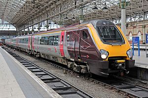 CrossCountry Class 221, 221124, platform 5, Manchester Piccadilly railway station (geograph 4512037).jpg
