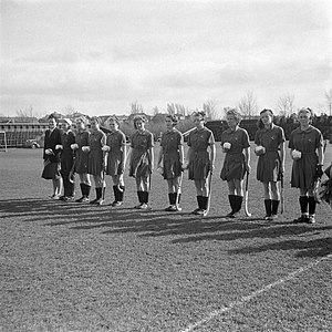 Dames-hockey Nederland tegen Belgie 't 11-tal van Nederland, Bestanddeelnr 902-6371.jpg