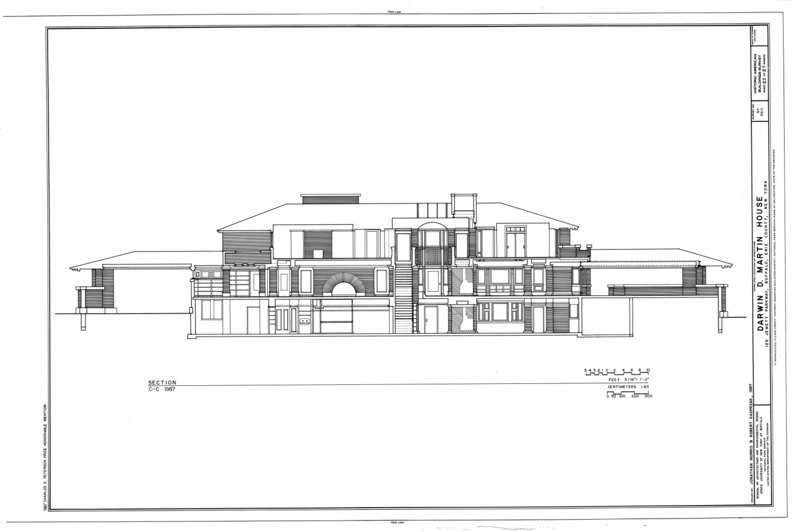 File:Darwin D. Martin House, 125 Jewett Parkway, Buffalo, Erie County, NY HABS NY,15-BUF,5- (sheet 22 of 27).tif