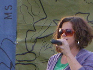 Desdamona performing in Minneapolis, Minnesota.