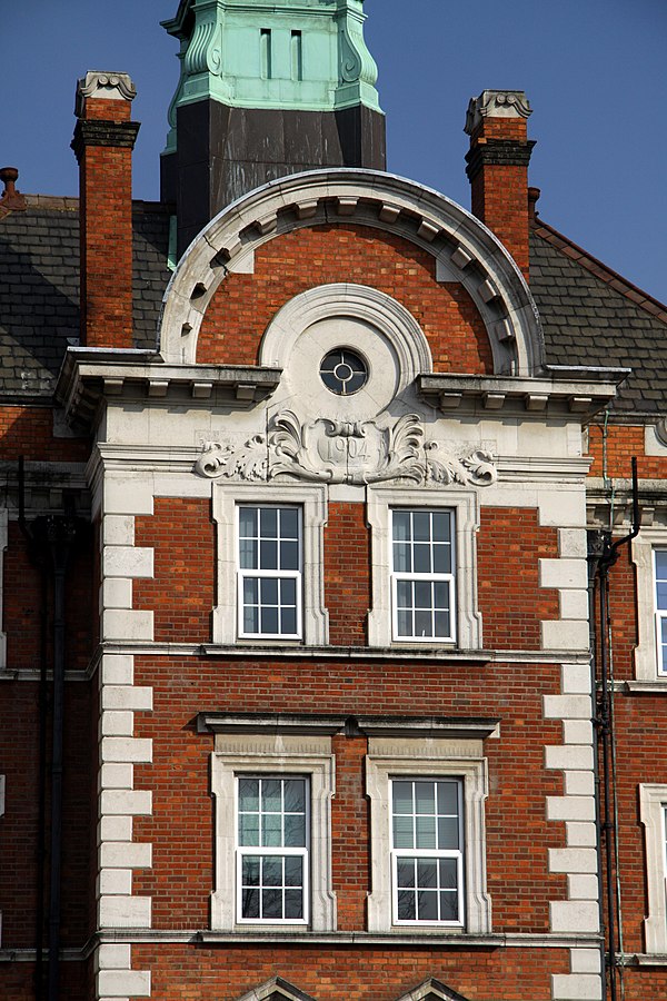 Details of the hospital's architecture.