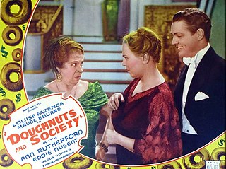 <i>Doughnuts and Society</i> 1936 film by Lewis D. Collins