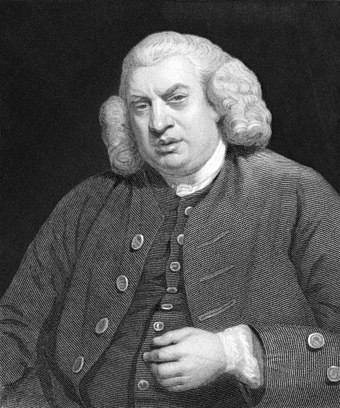 Samuel Johnson, c. 1772